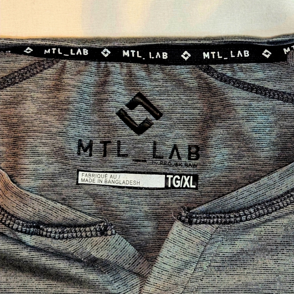 MTL Lab By Projek Raw XL Mens Tee